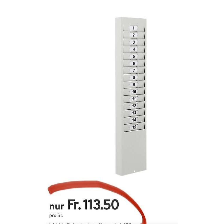 neuer Kartenkasten für 15 Wochen-/Monatskarten