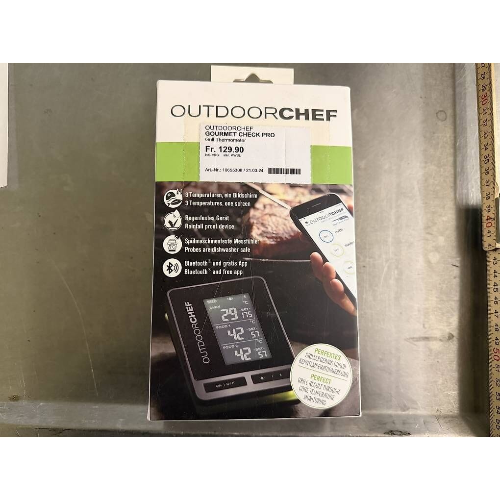 neuer Outdoorchef Bluetooth Grillthermometer
