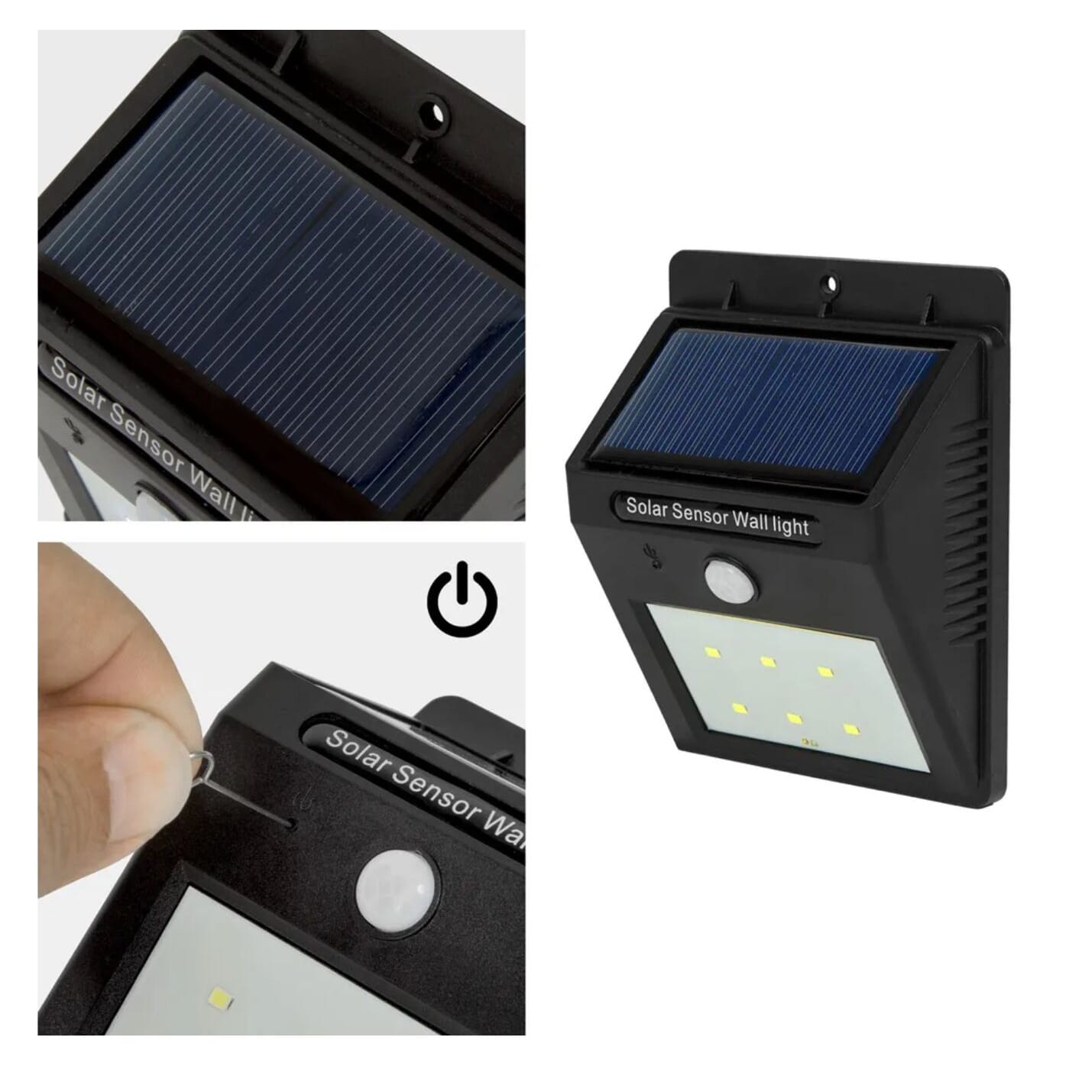 Solarlampe mit Bewegungsmelder nur 29.-