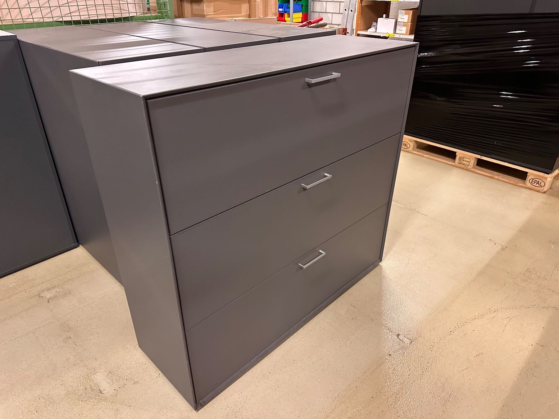 Review schöner 3er Sideboard Hängemappenschrank 40x120xh110cm