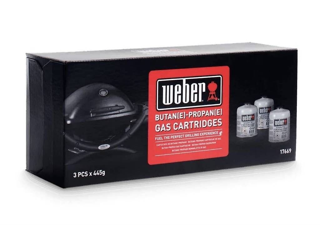 Review neue Weber Gas-Kartusche 3er-Pack, Grill