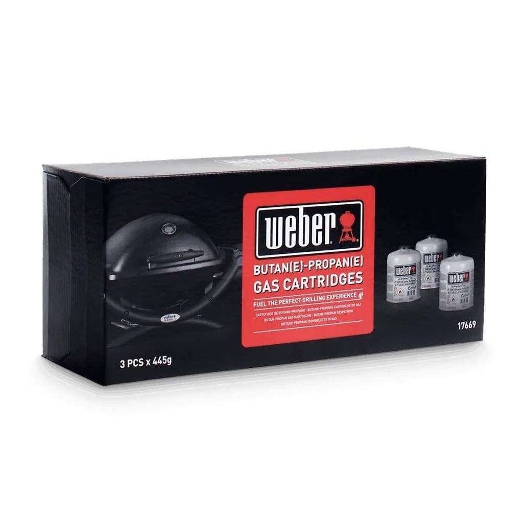 neue Weber Gas-Kartusche 3er-Pack, Grill