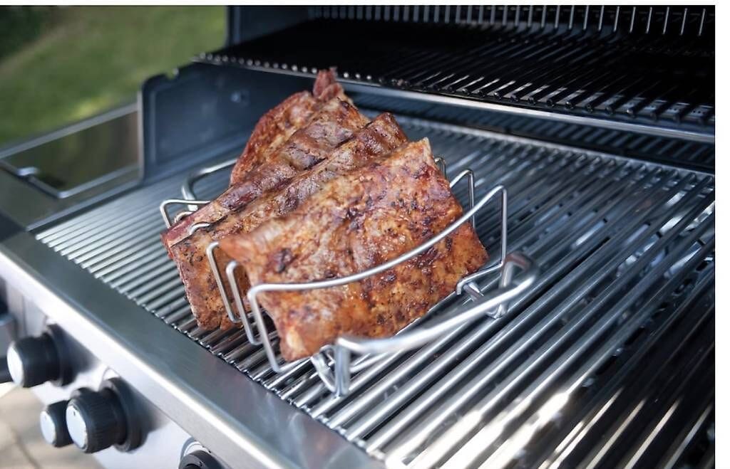 Review neues Broil King Bratengestell, 38x21cm