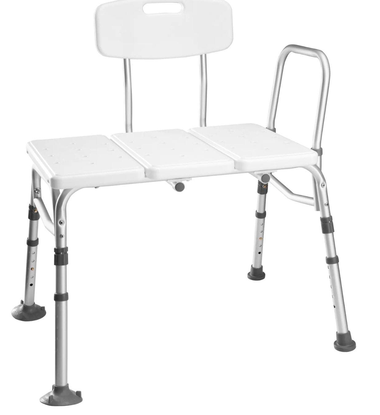 Review neue Duschbank mit Rücken- und Armlehne