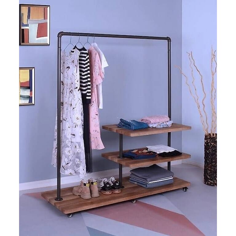 OVP neue Water Pipe Industrial Design Garderobe mit Ablagen