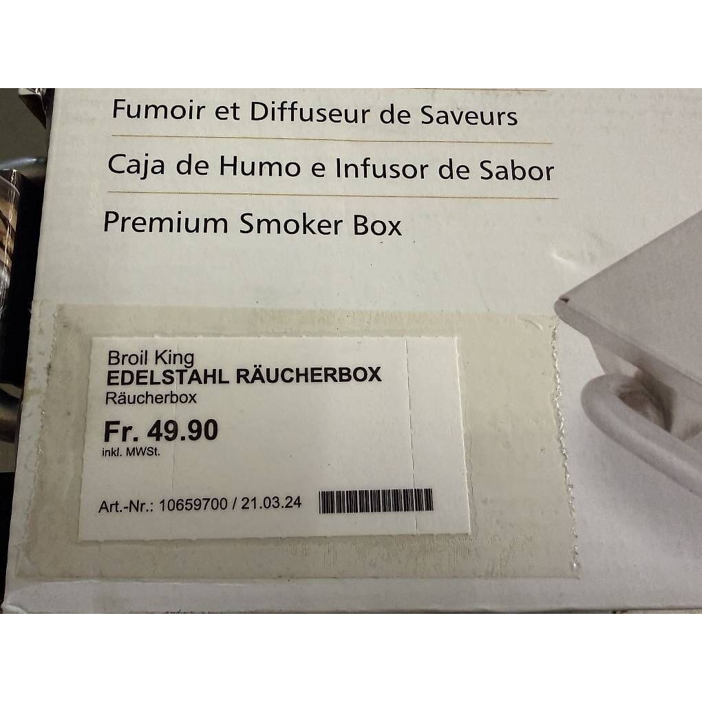 neue Smokerbox von Broil King aus Edelstahl
