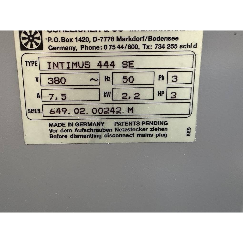 Profi Aktenvernichter Schredder Intimus 444 se, 380V