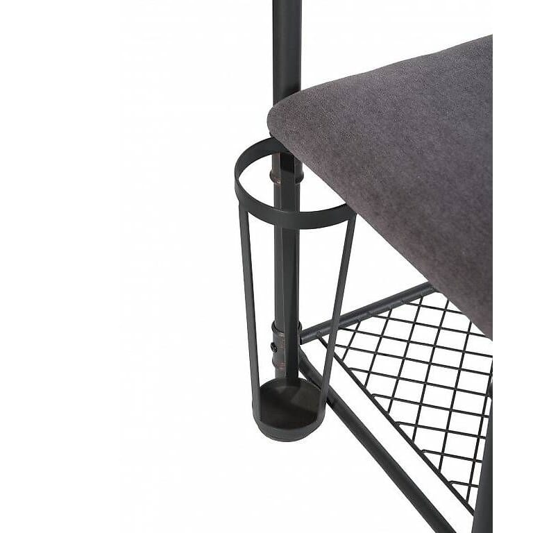 OVP Waterpipe Industrial Style Design Garderobe m. Sitzbank