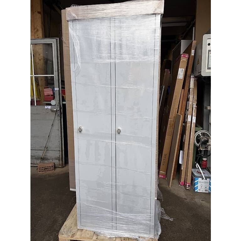 neuer  2er Kleiderspint lichtgrau B:63, T: 50, H:170cm