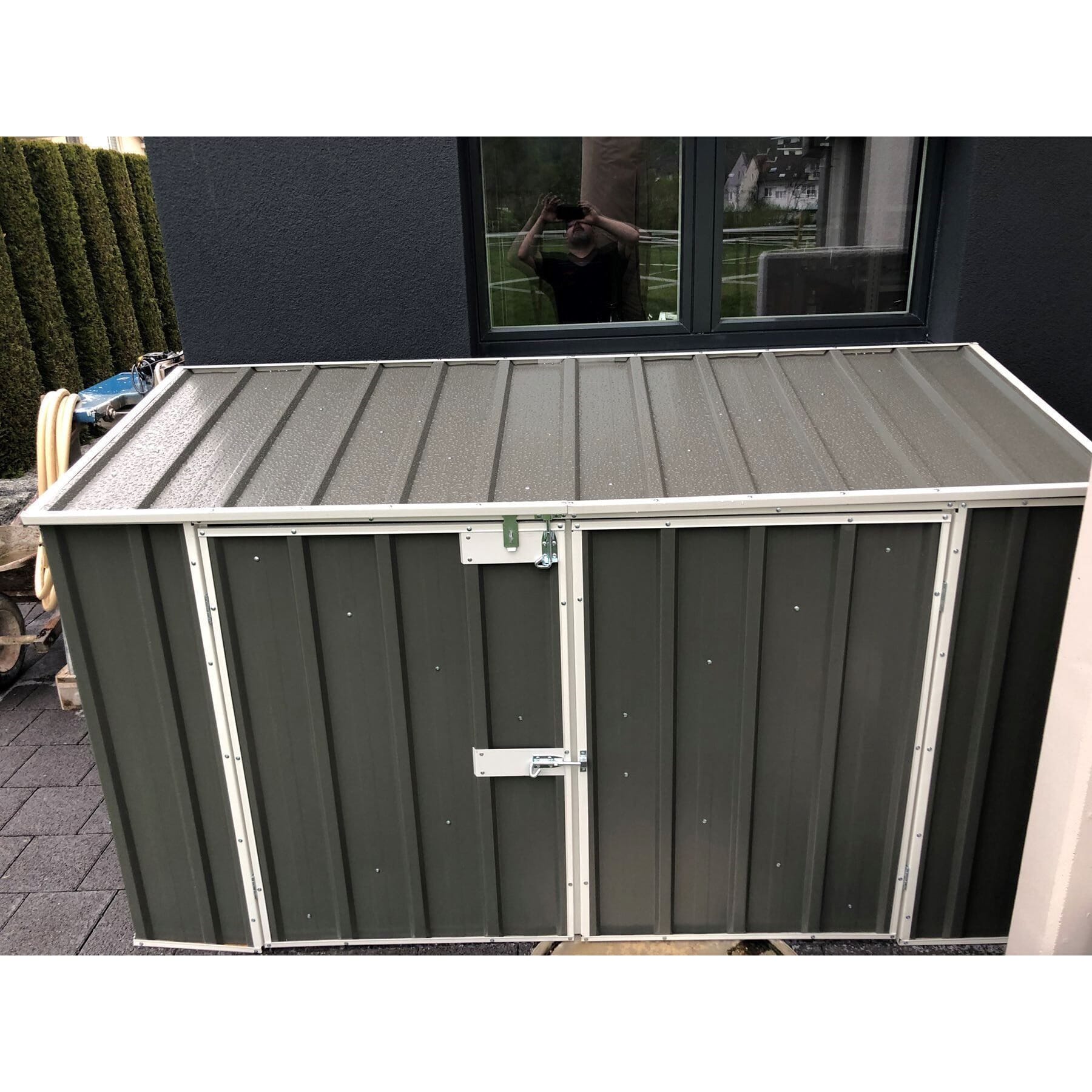 neue Garage für Fahrräder / Mülltonnen statt 850.-