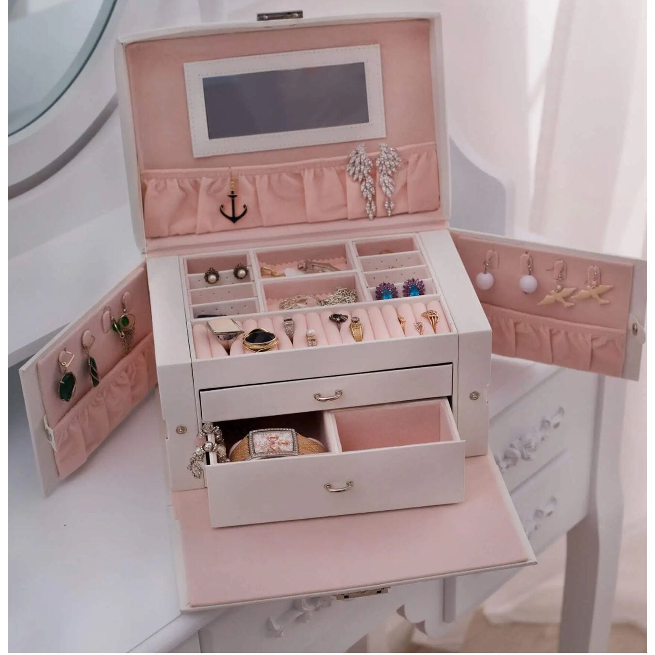 neues Schmuckkästchen mit Spiegel nur 40.- statt 89.-