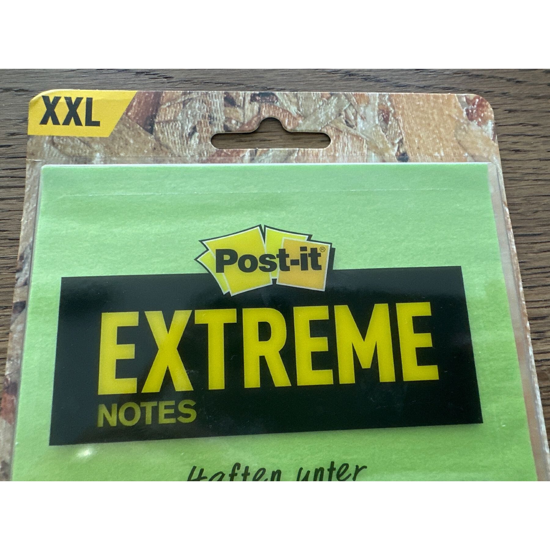 neue Post-it extreme Hafter wasserabweisend