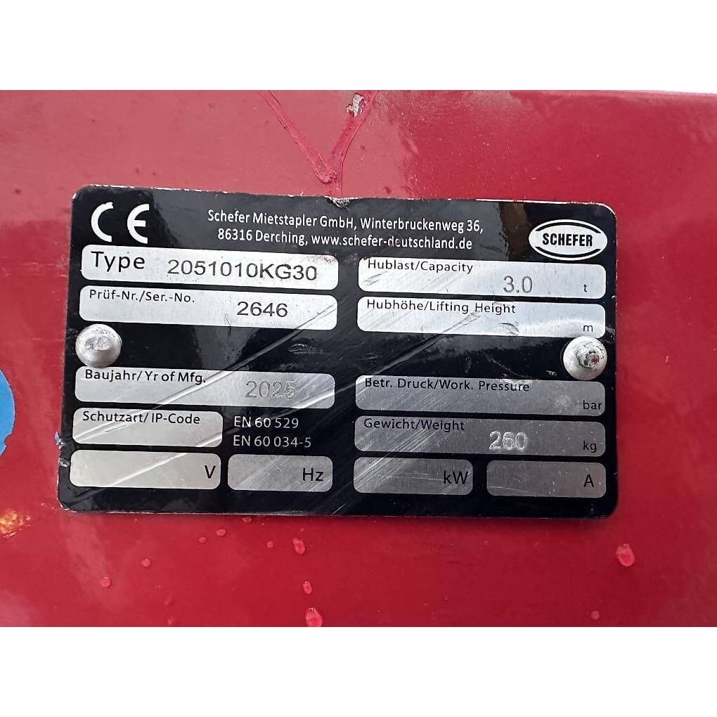 neues Schefer Krangabel KG Premium KG30 statt 2400.-