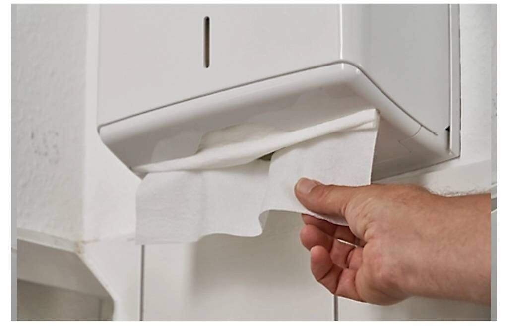Review Falthandtücher, 2-lagig, weiss, 3200 Blatt, 250 x 230 mm