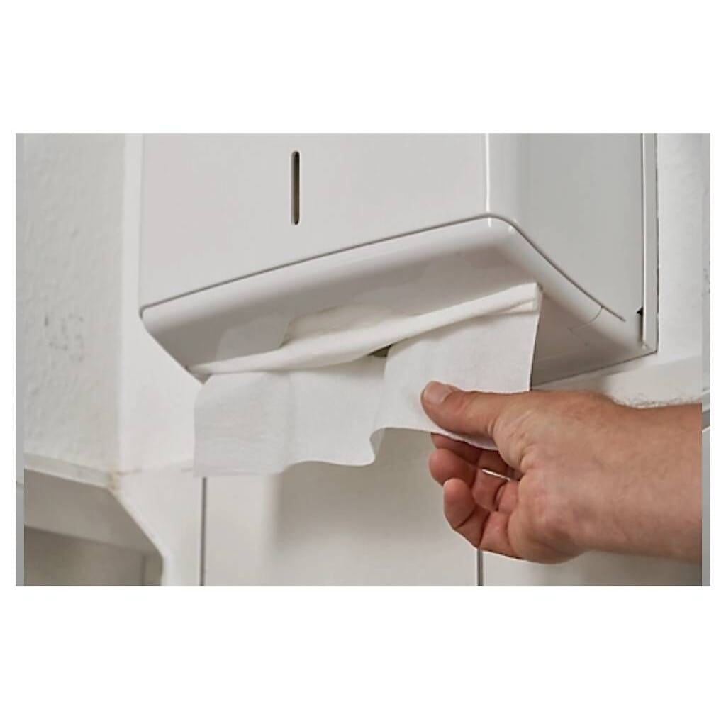 Falthandtücher, 2-lagig, weiss, 3200 Blatt, 250 x 230 mm