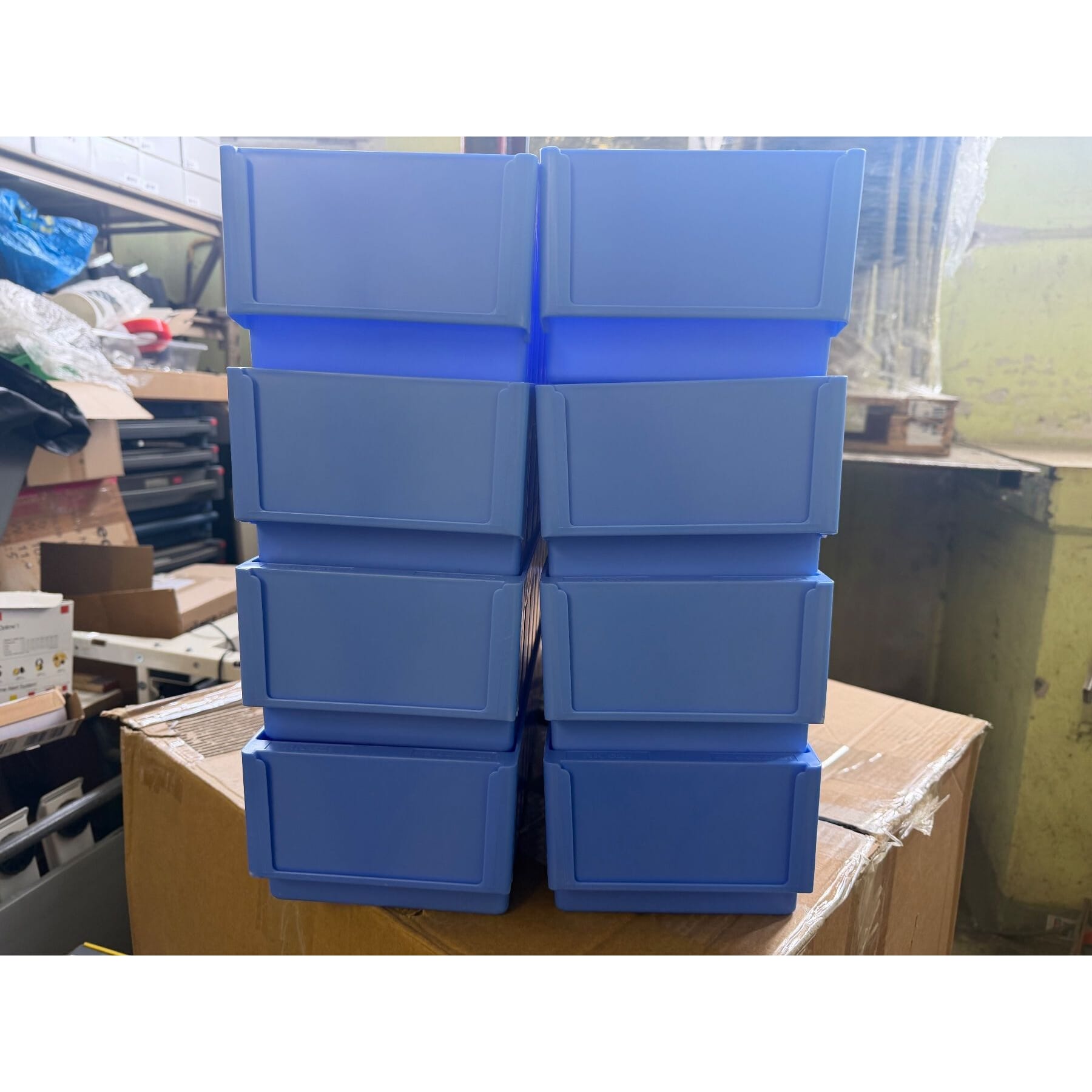 8Stk. Regalkasten RK 621, 12 Fächer ohne Einteilungen