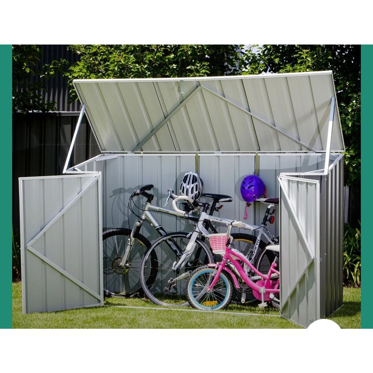 neue Garage für Fahrräder / Mülltonnen statt 850.-