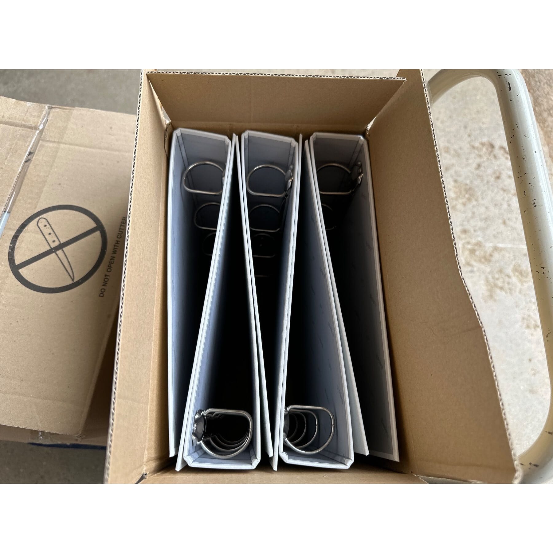 5 Biella Ringbuch Dinor-Quatro 4-Ring A4 4cm Weiss