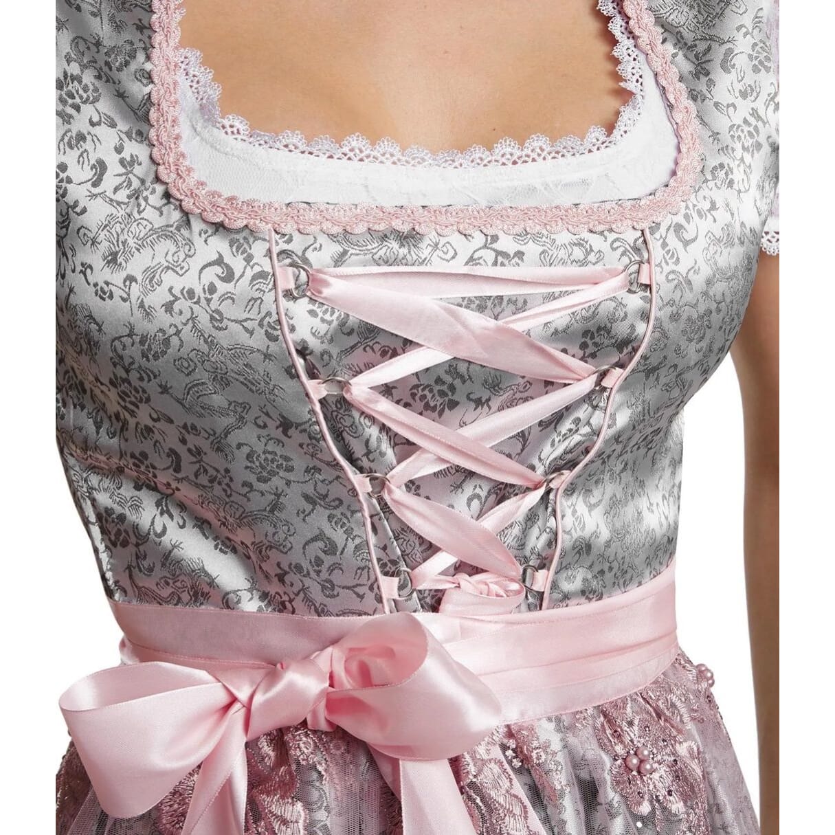 neues Frauenkostüm Mini-Dirndl Grösse L