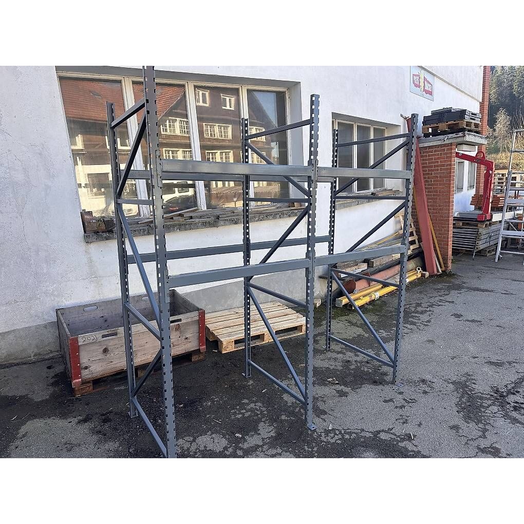 Palettenregal für Palettenplätze B216xT90xH230cm