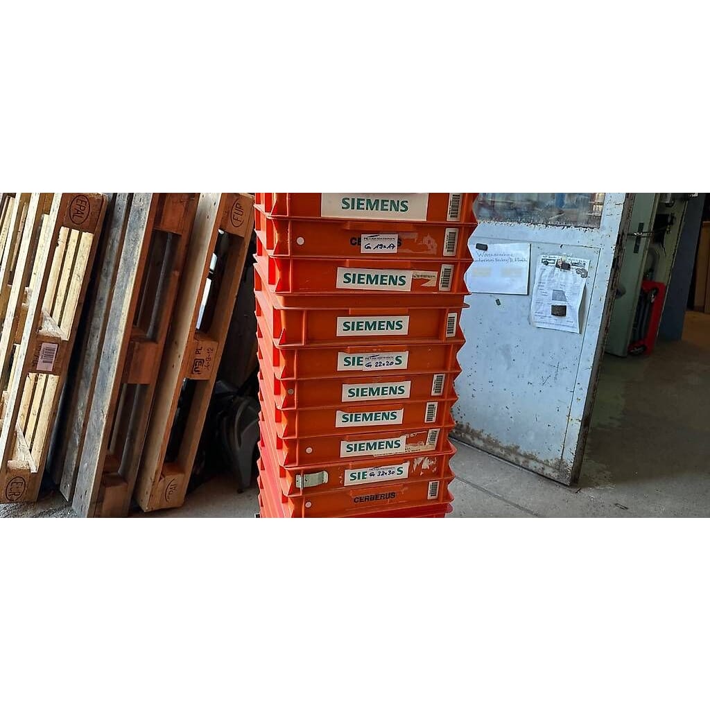 24 Stk orange Rako Kunststoff-Kisten 40x60x6cm