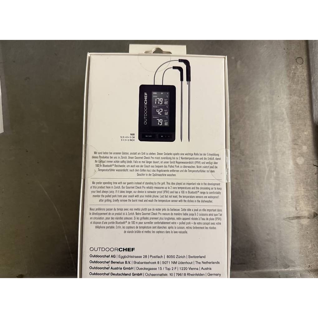 neuer Outdoorchef Bluetooth Grillthermometer