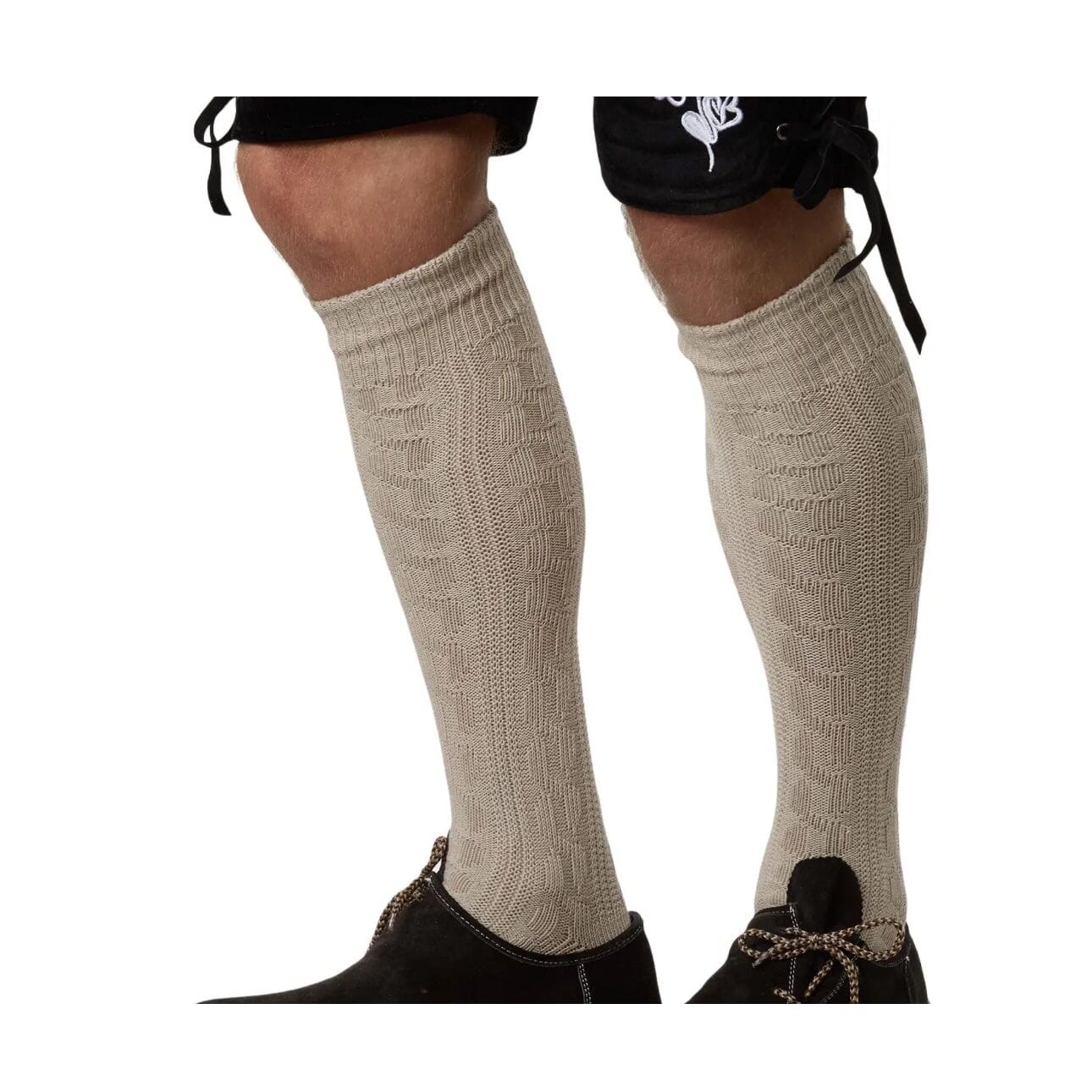 neue Oktoberfest Kniestrümpfe beige 47-50