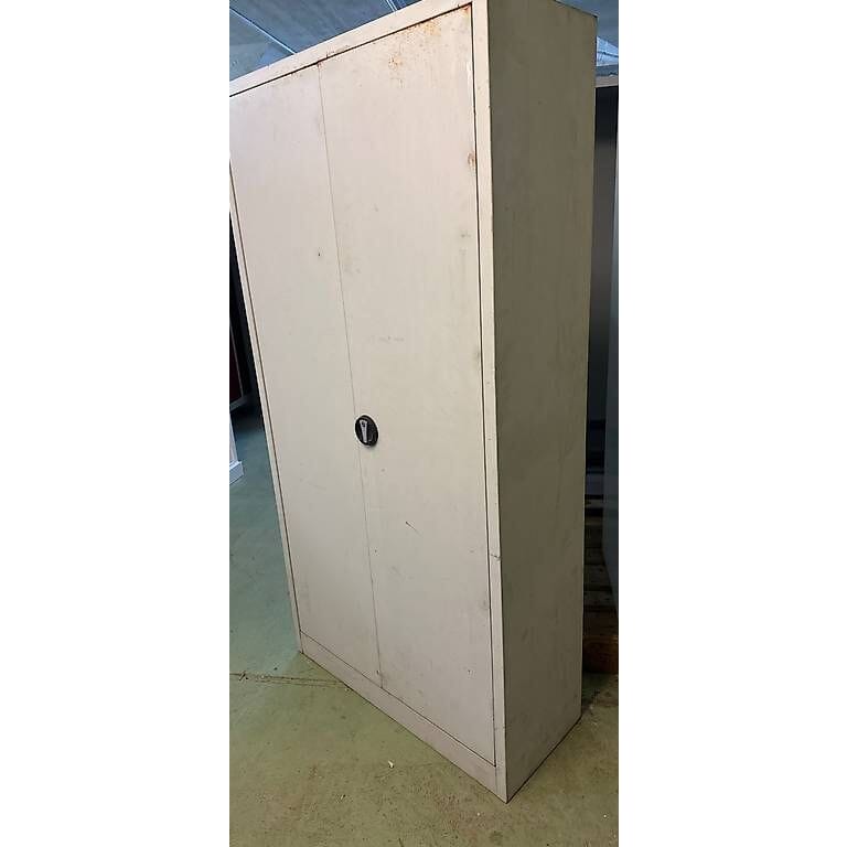 Metallschrank mit 2 Tablare, 100x40x195cm