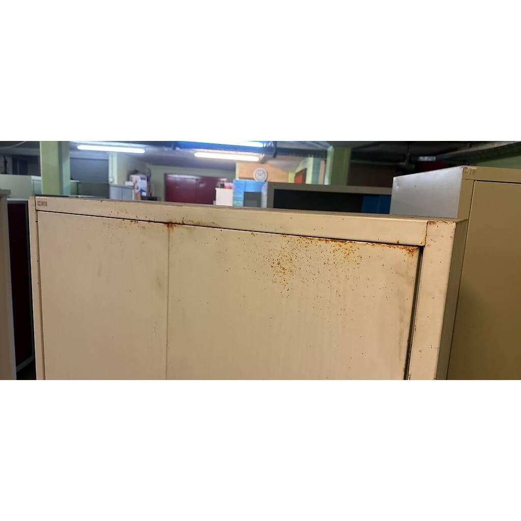 Metallschrank mit 2 Tablare, 100x40x195cm