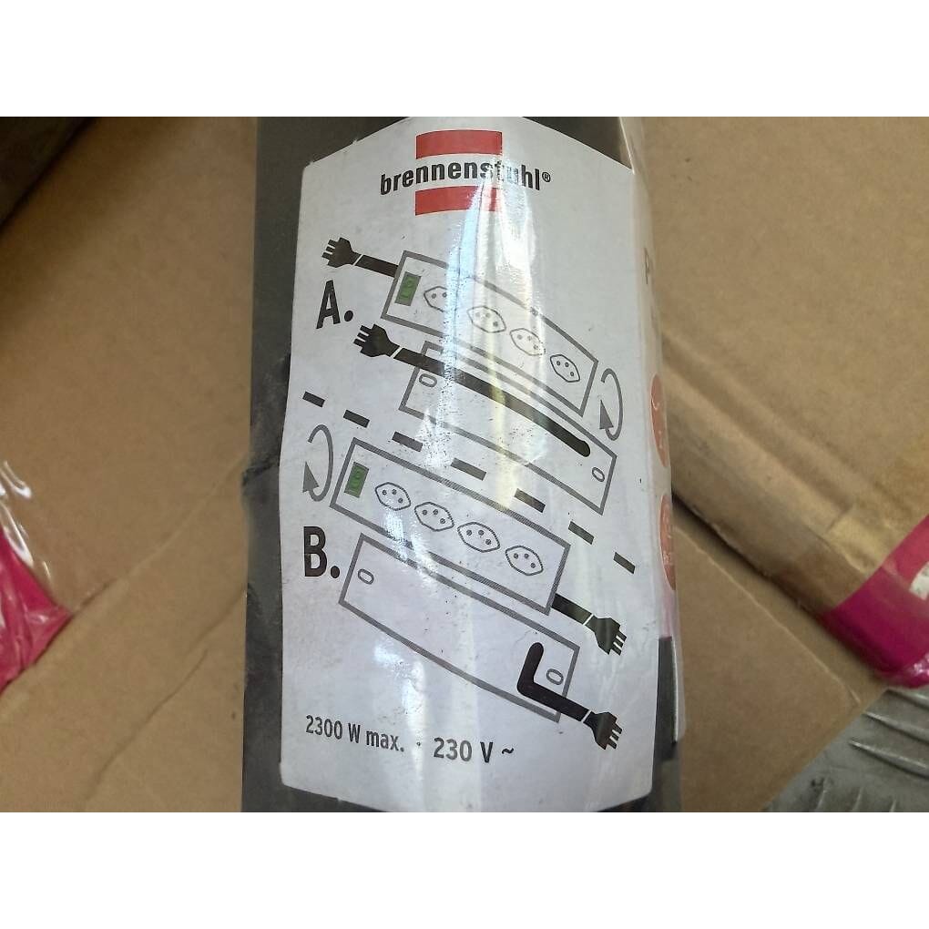 neue Steckdosenleiste Brennstuhl, Primera-Line, 8-fach