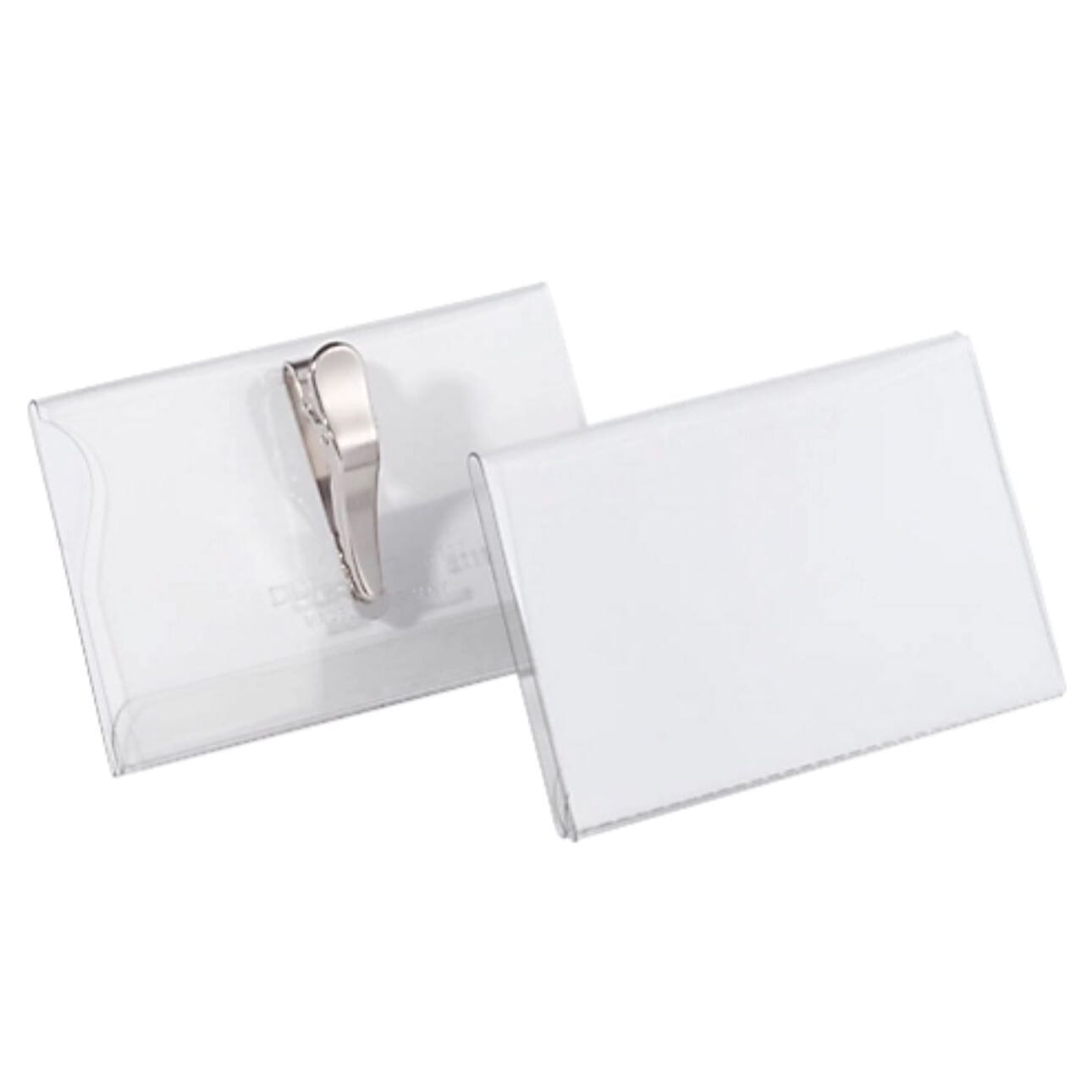 neue Durable Namensschilder mit Krokoklemme, 54 x 90 mm