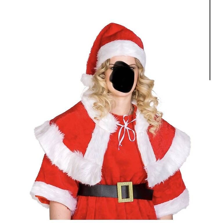 neues Frauenkostüm Weihnachtsfrau Grösse M