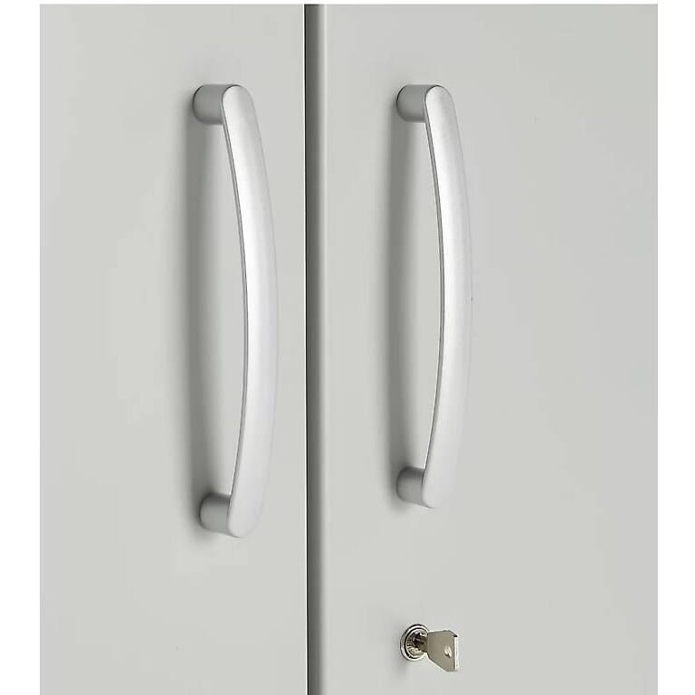 neuer Büroschrank, Stahl, 5 OH, abschliessbar, B 800 mm