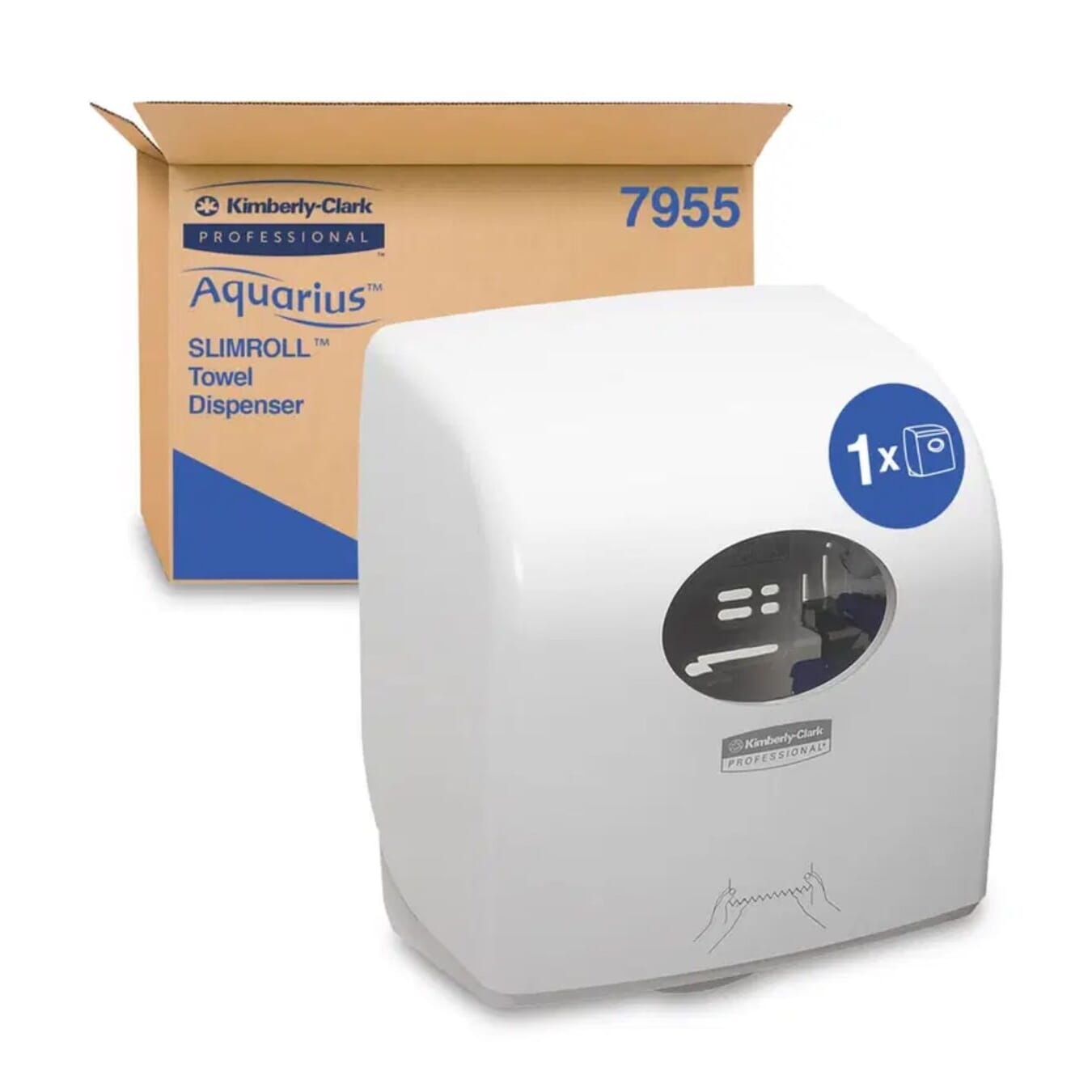 neue Papierhandtuchspenser Kimberly Clark Aquarius 7955