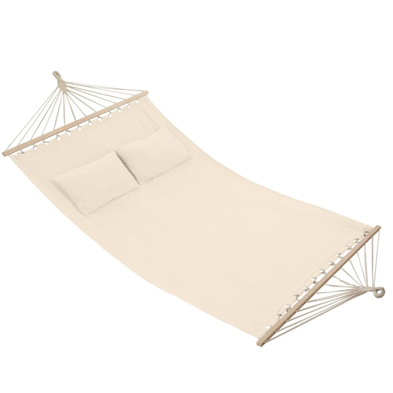 neue Hängematte in beige