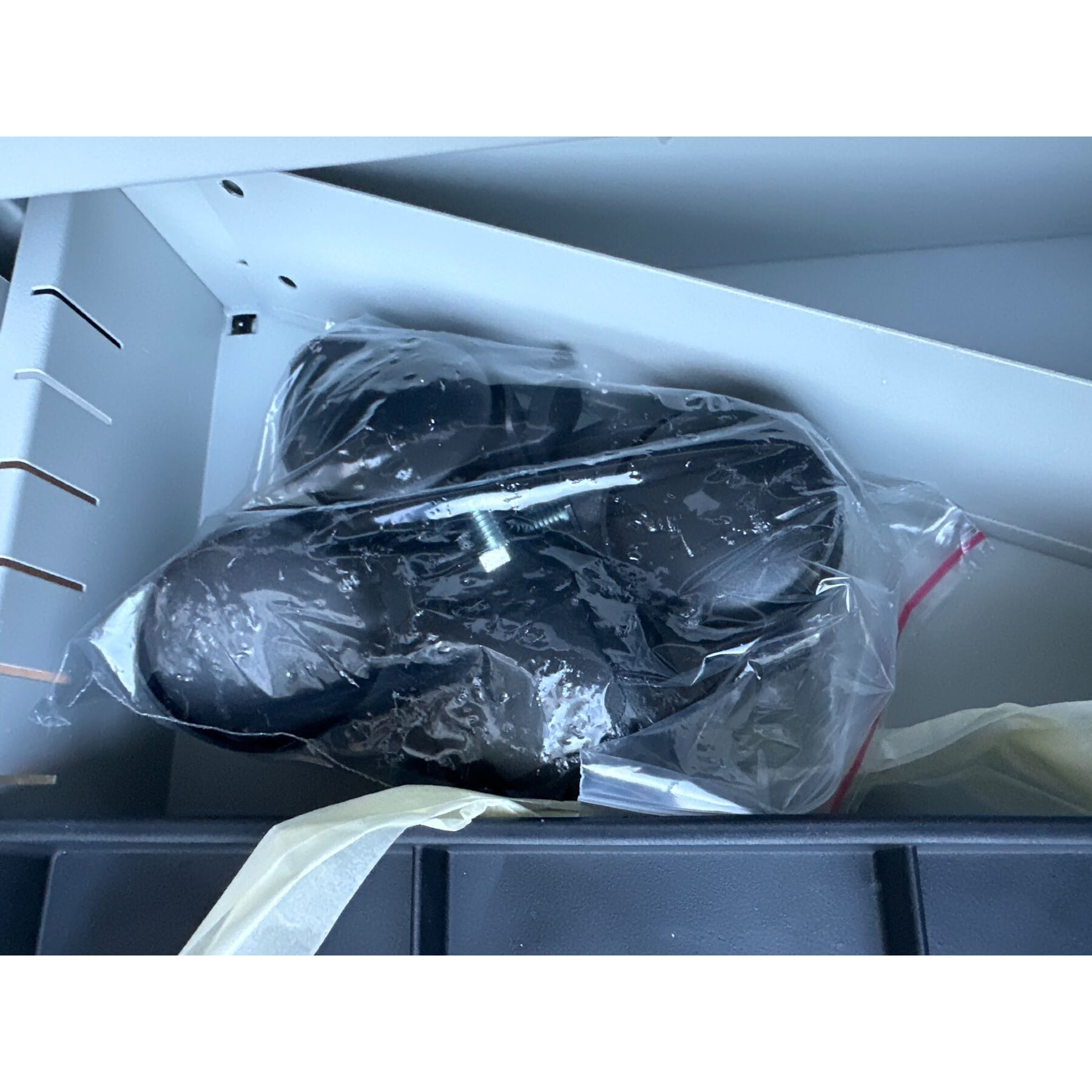 Rollcontainer B39,T59,H55cm, Stahl lichtgrau, abschliessbar