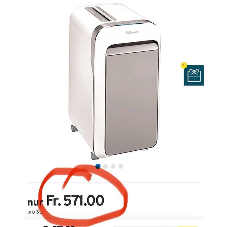 neuer Aktenvernichter Fellowes® Microshred LX 221, 30 l