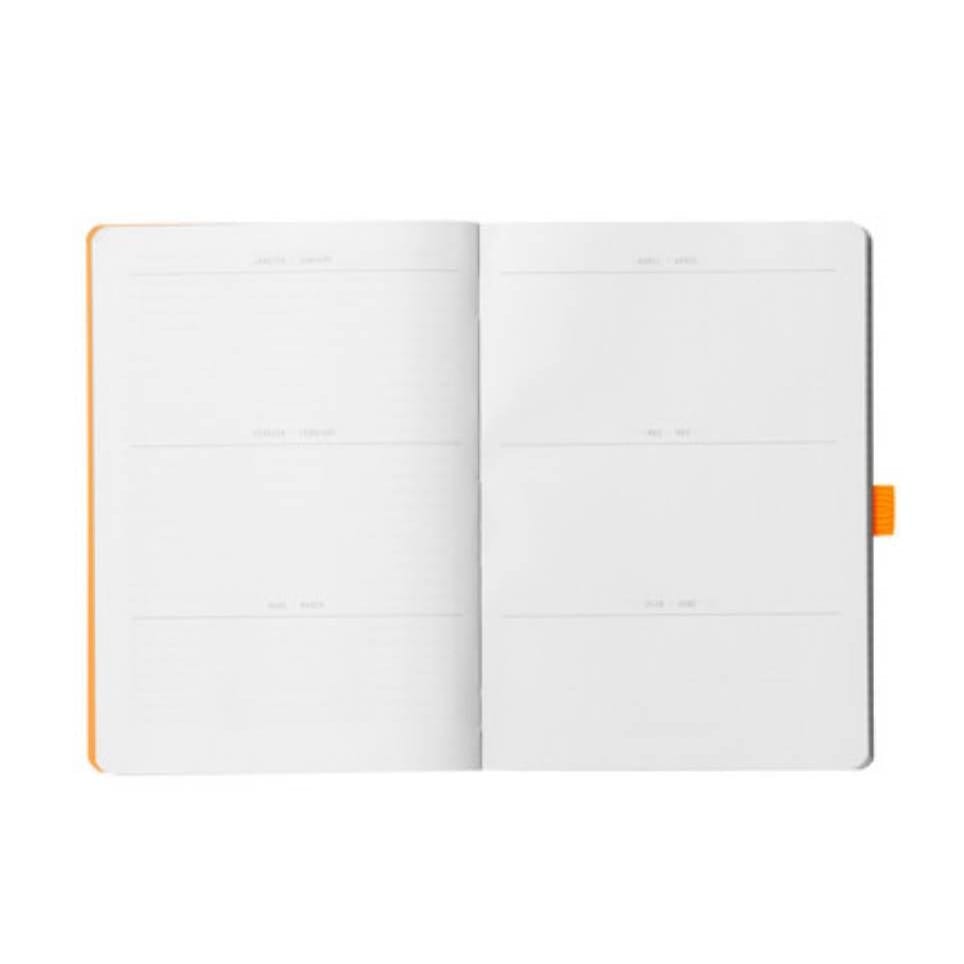 neu Rhodia Rhodiarma Goalbook in orange