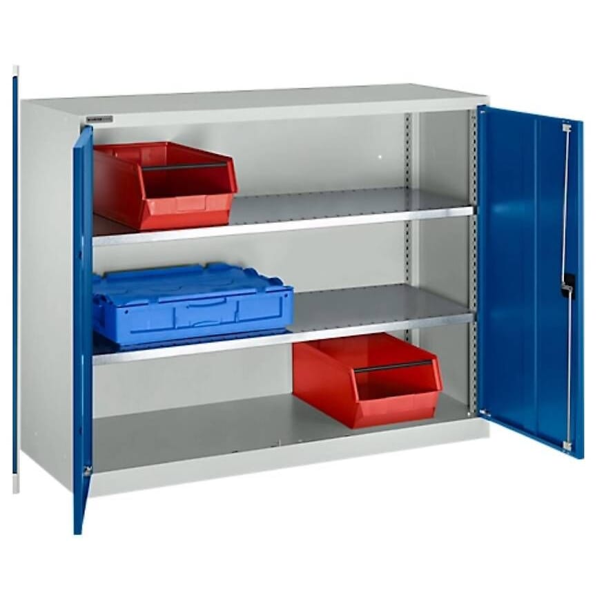 neuer Metallschrank mit kleiner Beule, B1200xT400xH1215mm