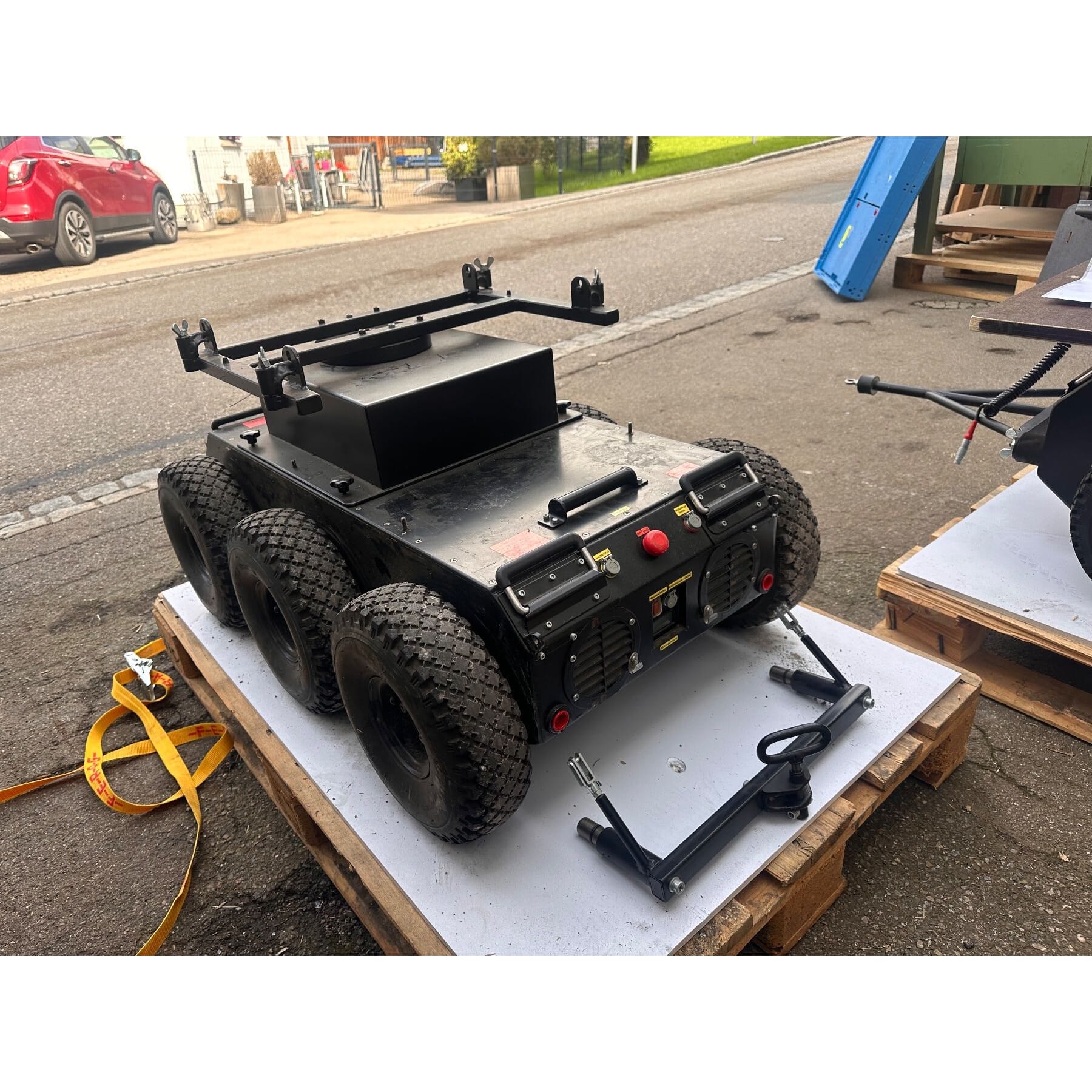 Polizei-Roboter 6-Rad mit Anhänger Top Zustand