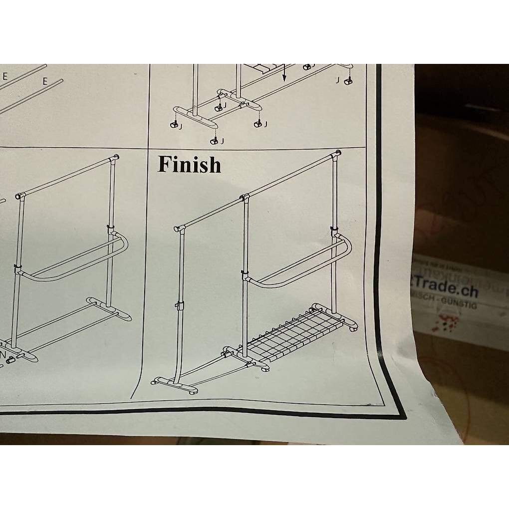 neuer Garderobenständer H:82, B:27, T: 9,5cm