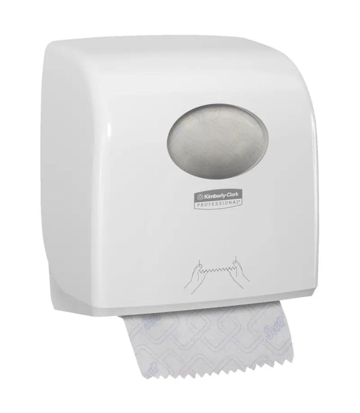 Review neue Papierhandtuchspenser Kimberly Clark Aquarius 7955