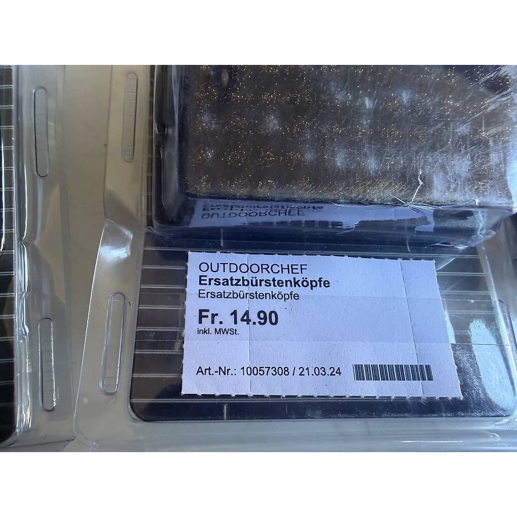 3 Pack neue Ersatzbürstenköpfe