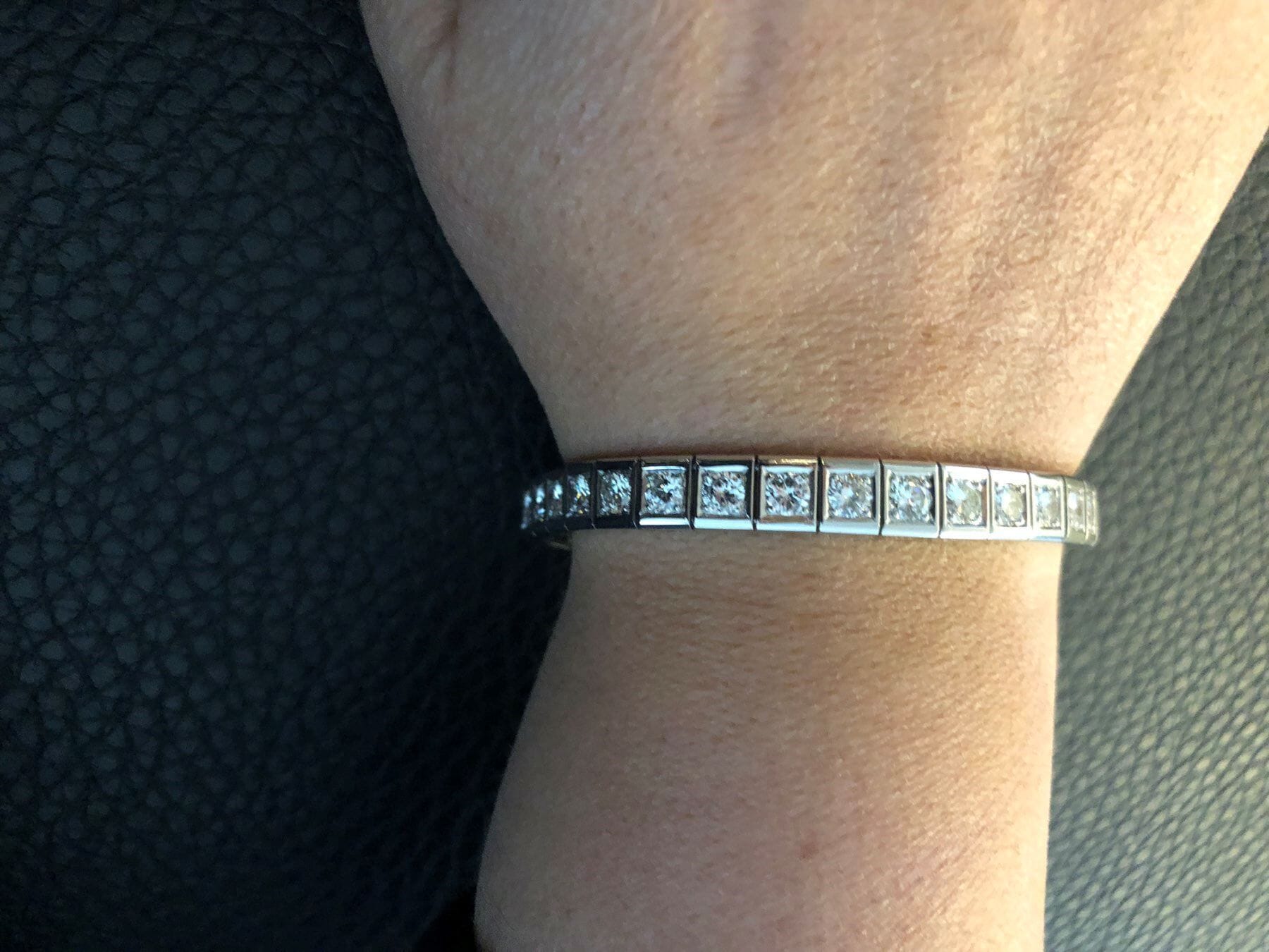 Review Brillianten Bracelet in Platin