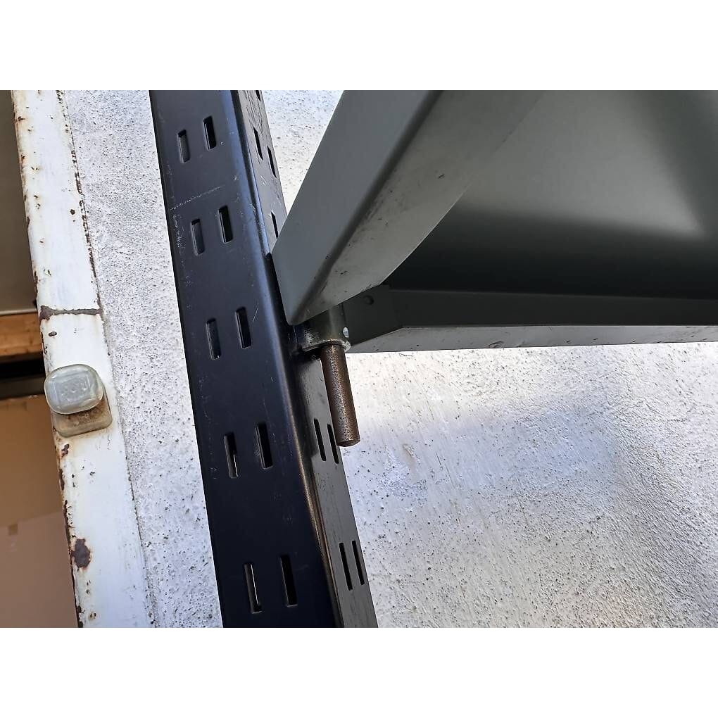 massives Steckregal Metallregal 100x40x201cm