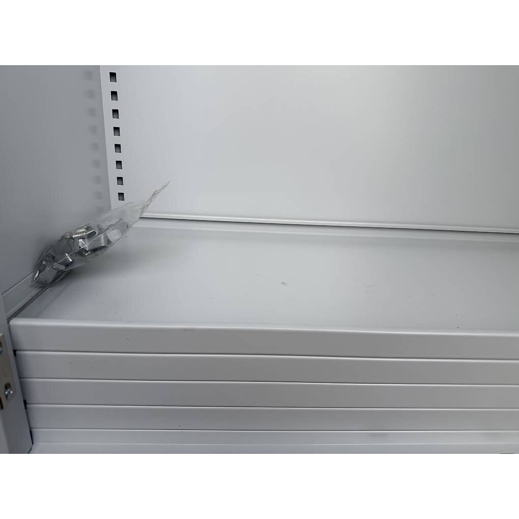 neuer Büroschrank, Stahl, 5 OH, abschliessbar, B 800 mm