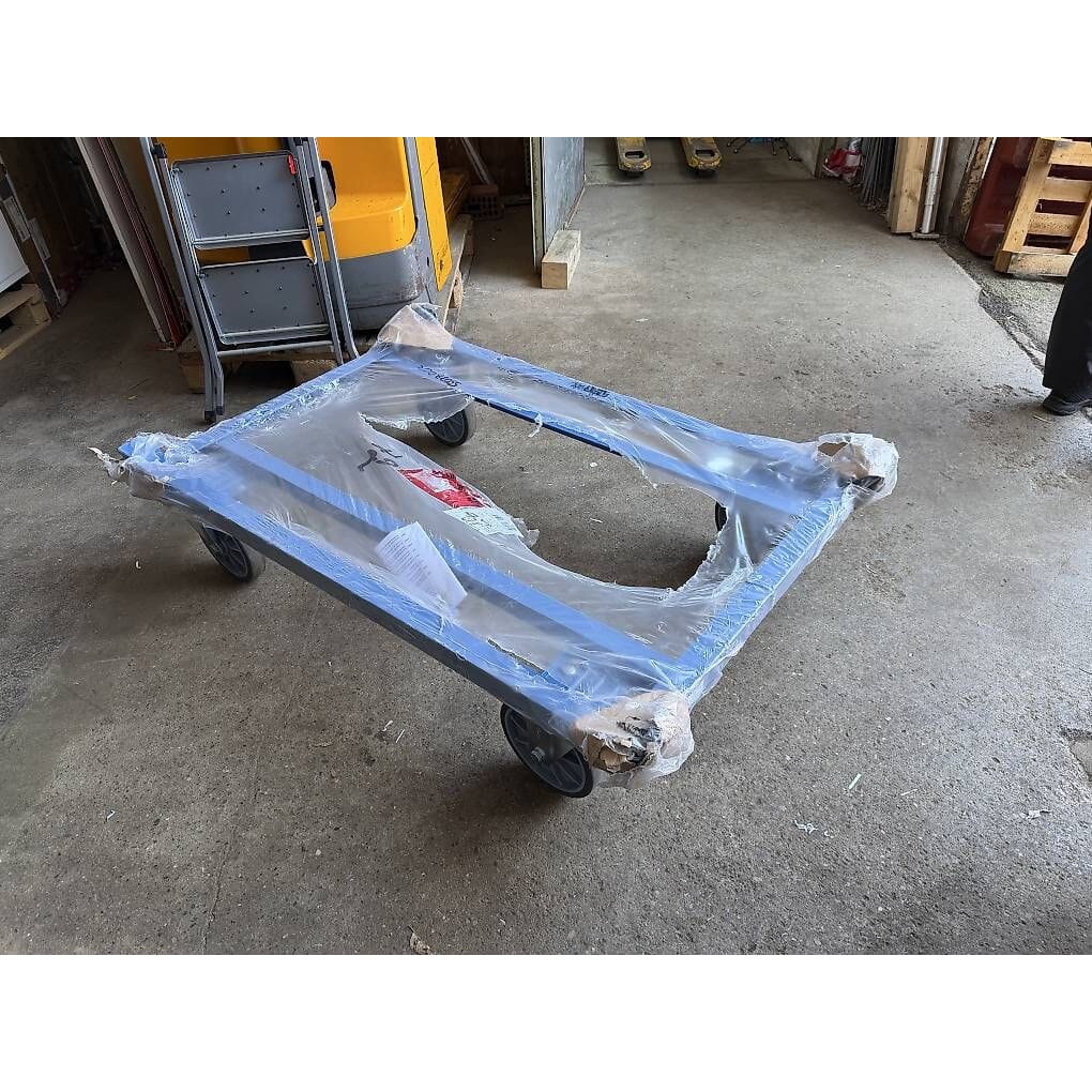 fetra® Fahrgestell, 750 kg, für Paletten 1.200 x 800 mm