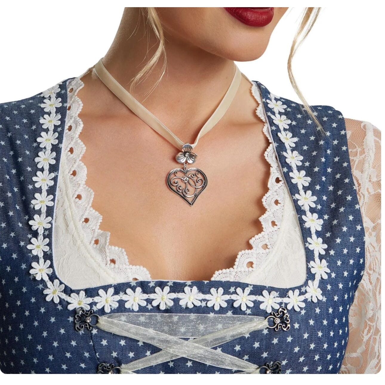 neues Frauenkostüm Midi-Dirndl Gr.M, Oktoberfest