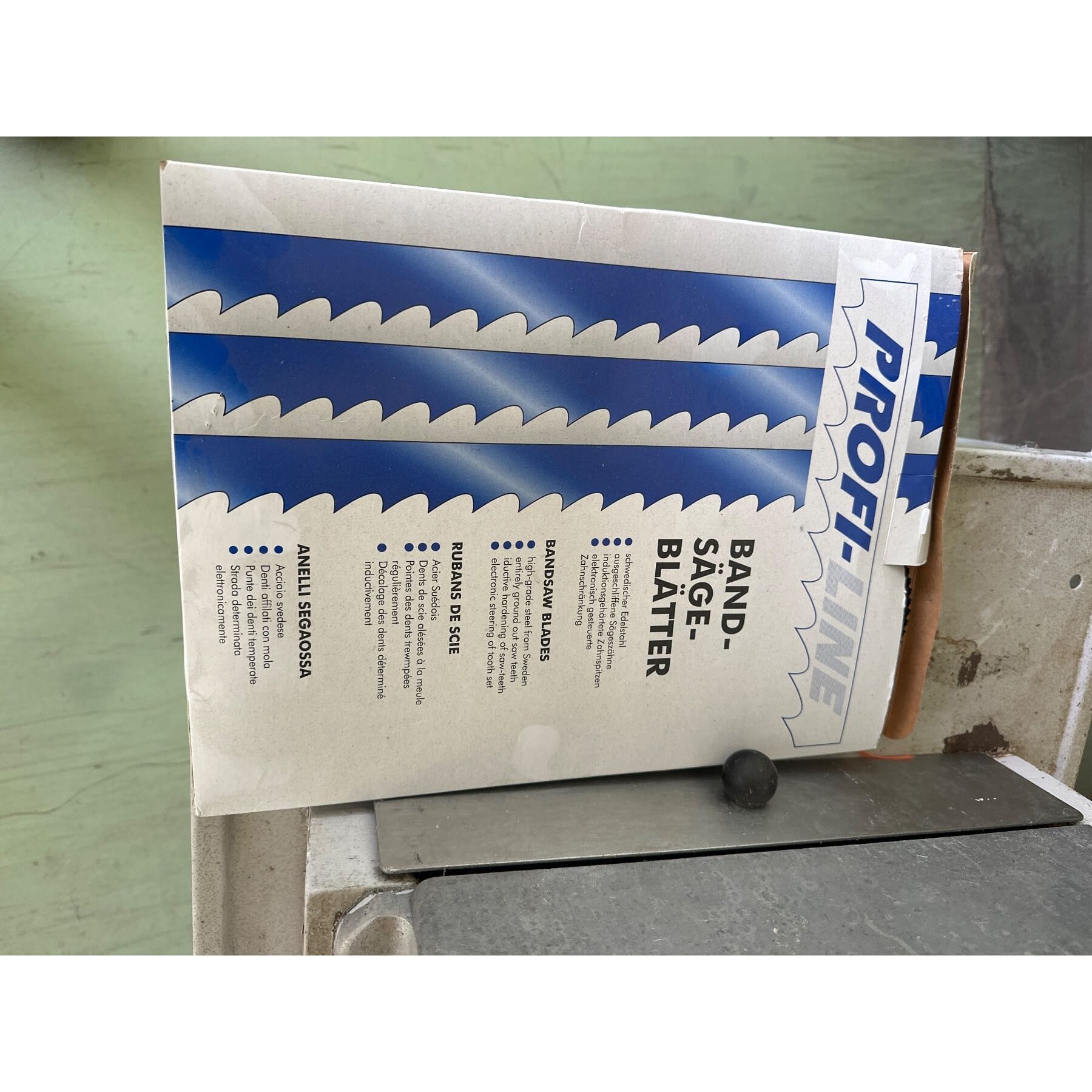 Knochensäge, Bandsäge, mit Ersatzband, Zustand gut