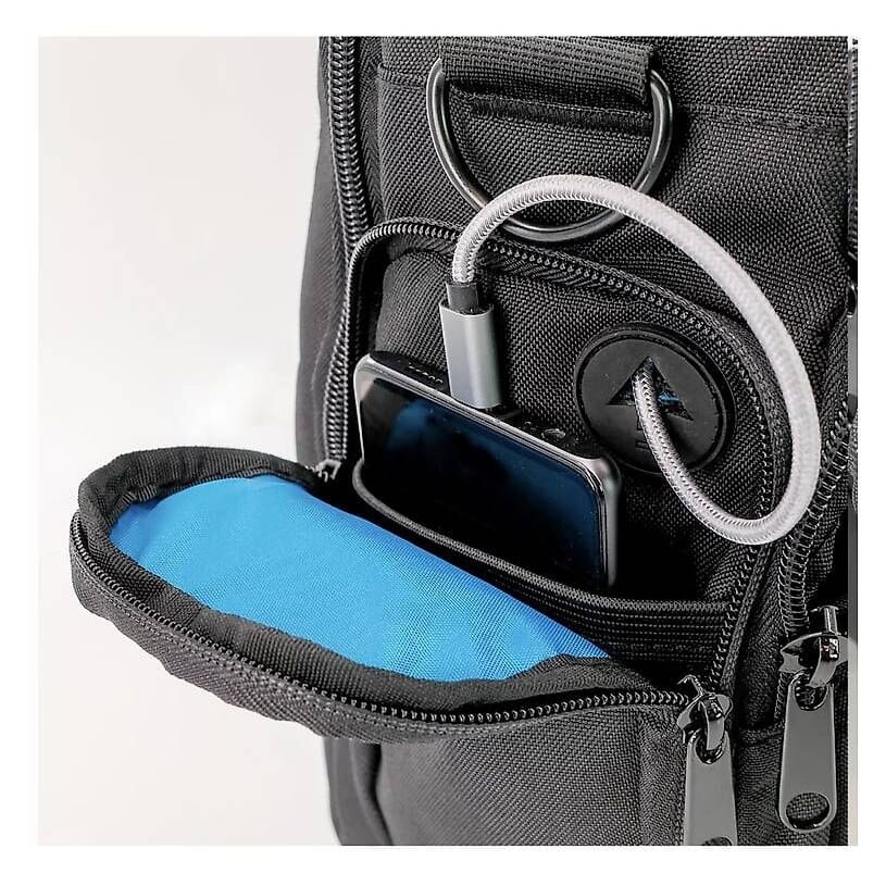 neue Lap Top Tasche/Trolley/Rucksack, schwarz
